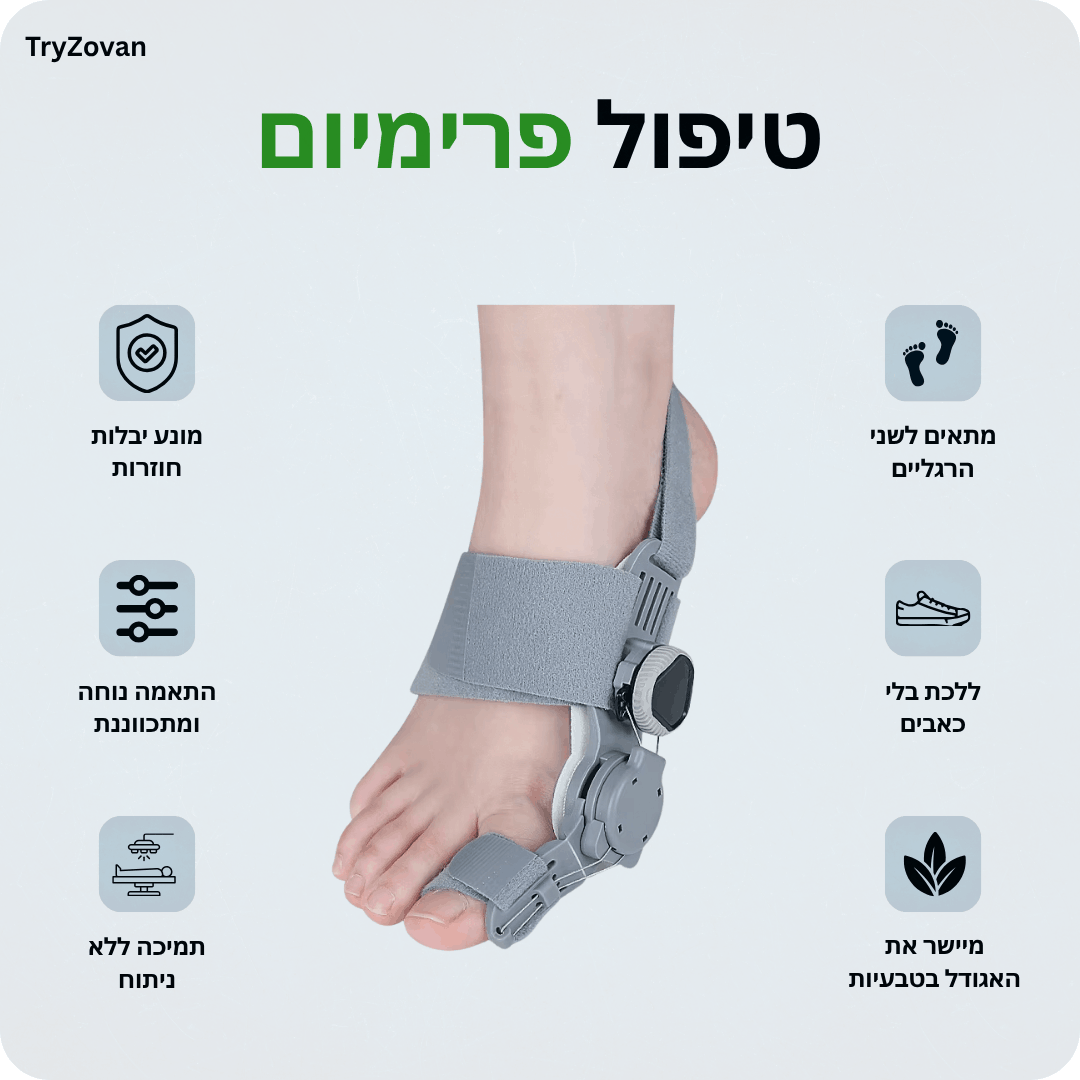 המתקן ליישור האגודל של Zovan
